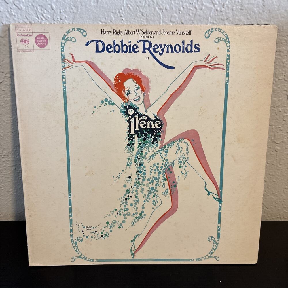 Debbie Reynolds Irene Vinyl Album Columbia 1973 KS 32266 Promo Copy 1st Pressing